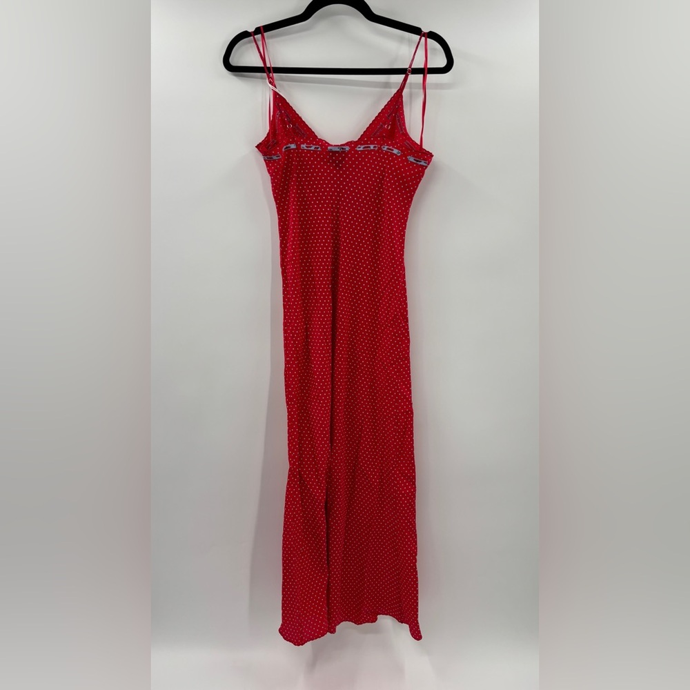 Rouje X J.Crew Swoon slip dress in polka dot - Picture 7 of 9